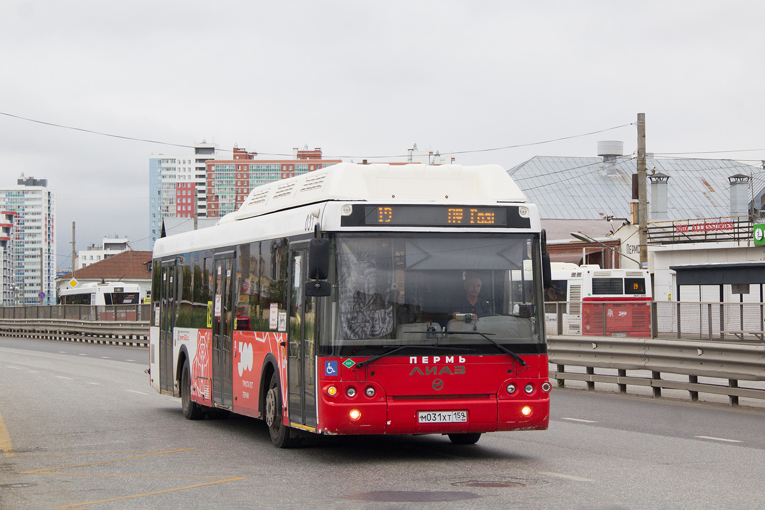 Пермский край, ЛиАЗ-5292.67 (CNG) № М 031 ХТ 159