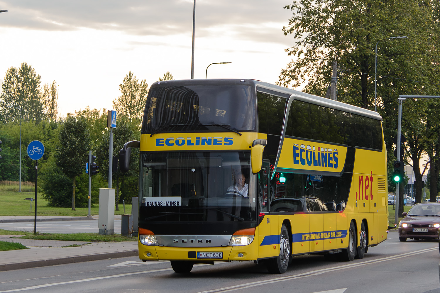 Litauen, Setra S431DT Nr. 344