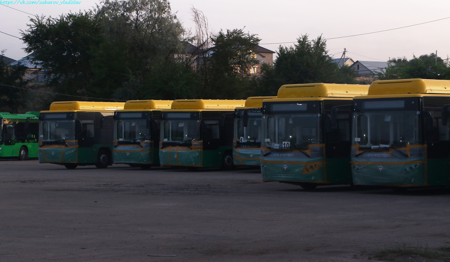 Almaty — Bus fleets; Almaty — New buses