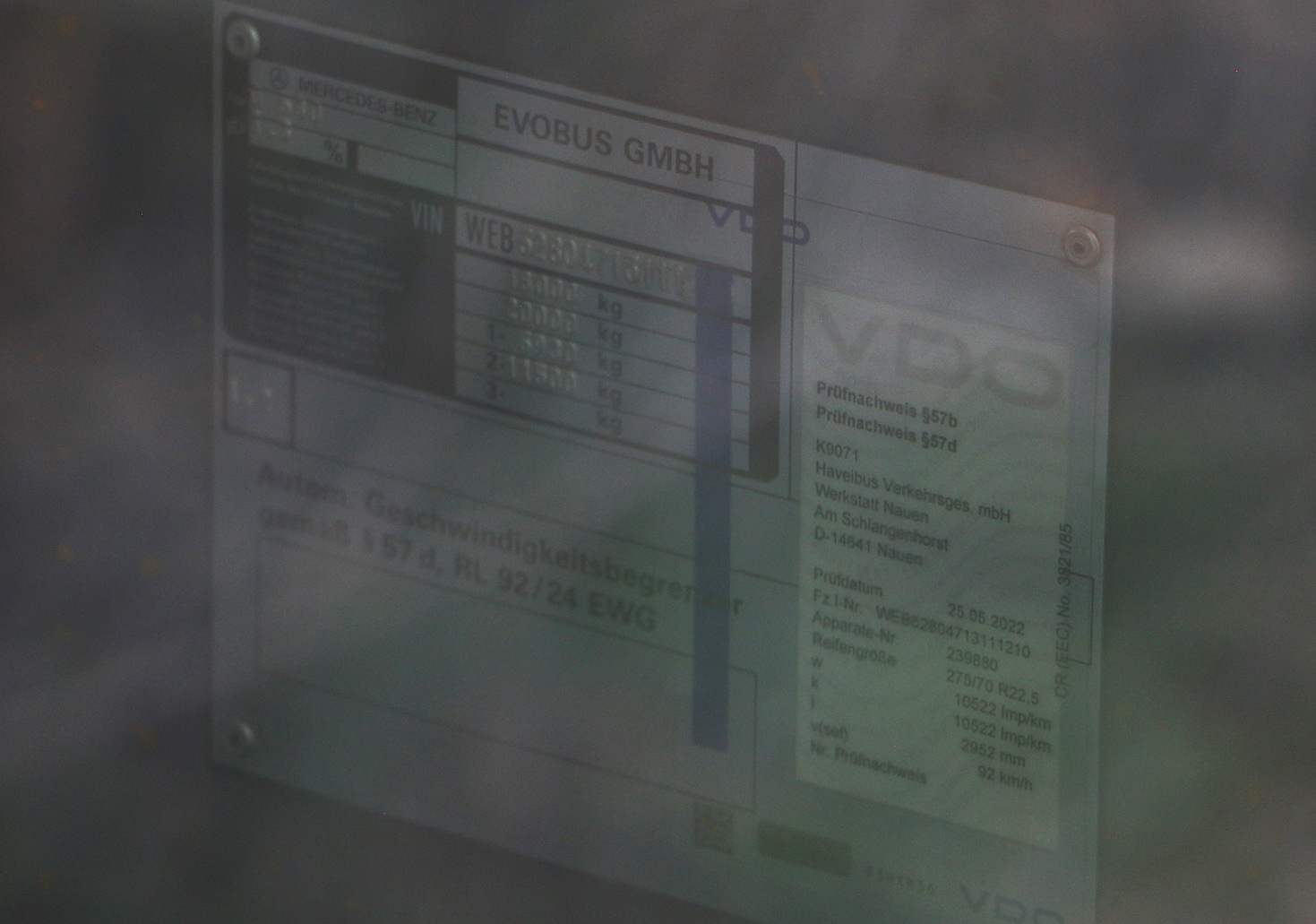 Бранденбург, Mercedes-Benz O530Ü Citaro Ü № 7204