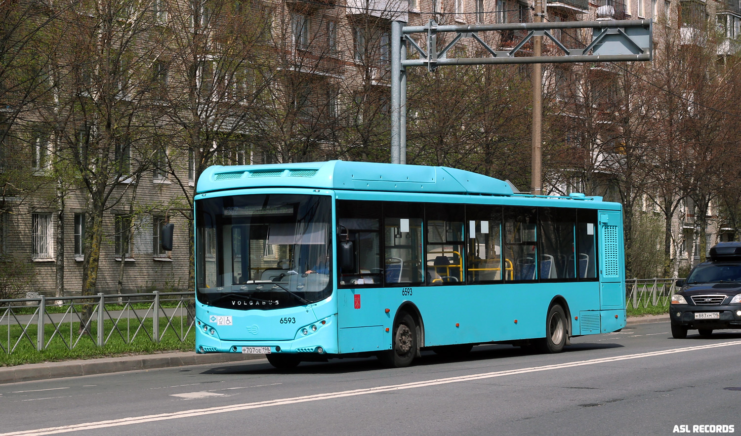 Санкт-Петербург, Volgabus-5270.G4 (CNG) № 6593