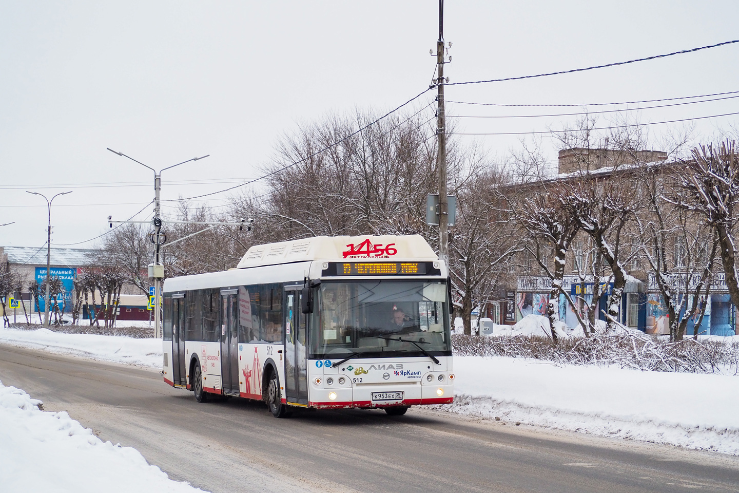 Vologda region, LiAZ-5292.67 (CNG) № 0512