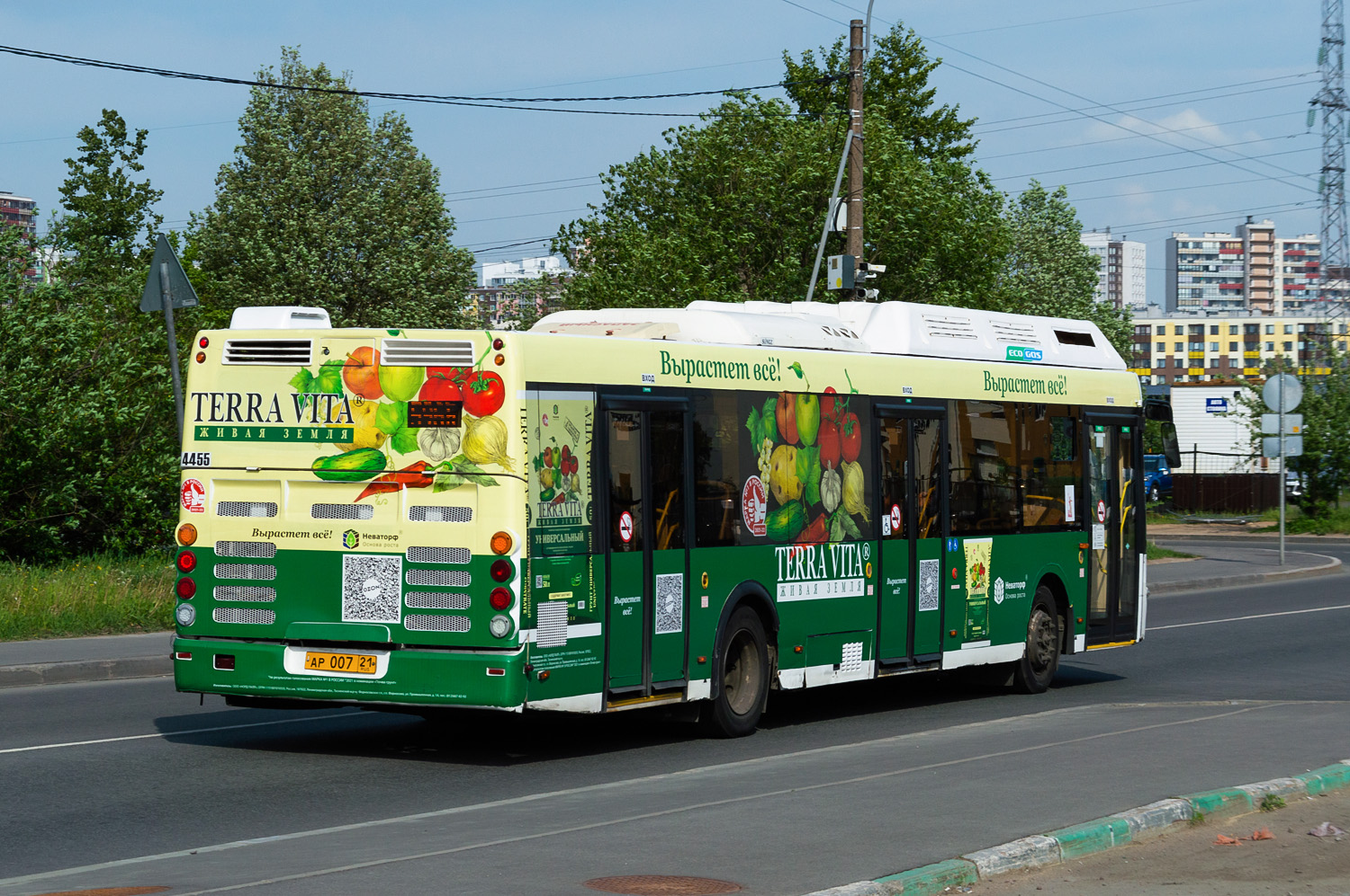 Sanktpēterburga, LiAZ-5292.67 (CNG) № 4455