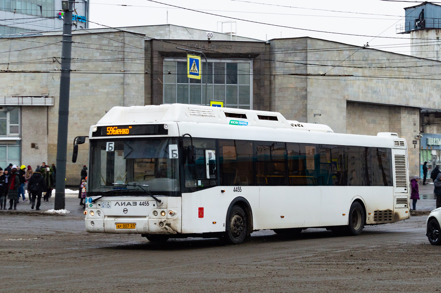 Санкт-Петербург, ЛиАЗ-5292.67 (CNG) № 4455