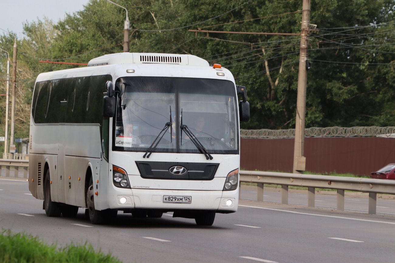 Kraj Krasnojarski, Hyundai Universe Space Luxury Nr К 829 ХМ 124