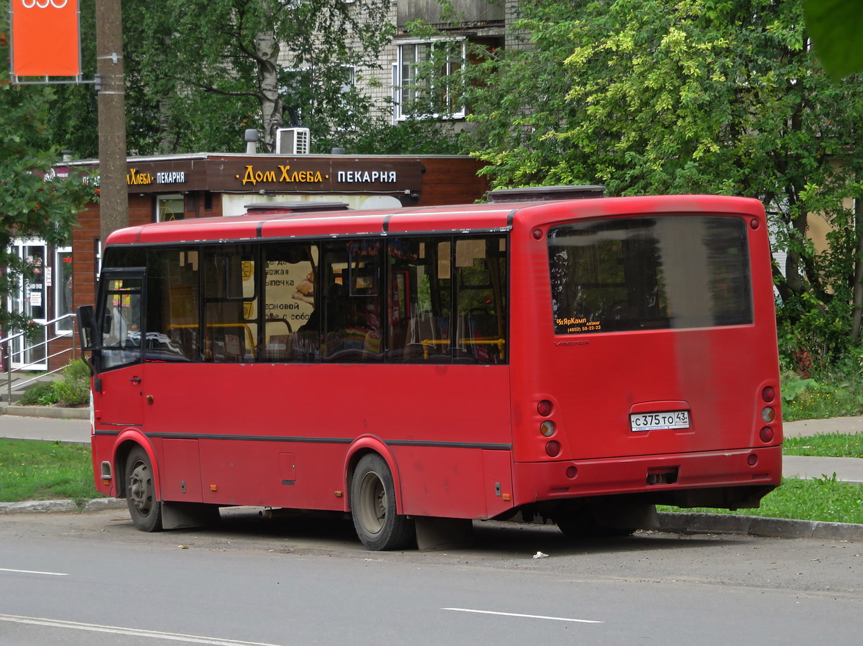 Кировская область, ПАЗ-320414-04 "Вектор" № С 375 ТО 43