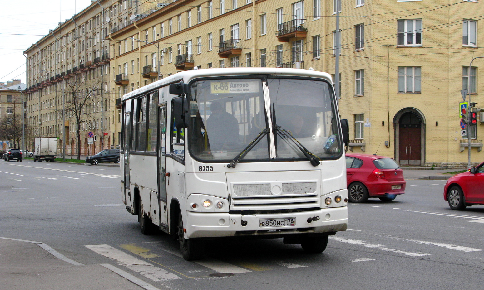 Санкт-Петербург, ПАЗ-320402-05 № 8755