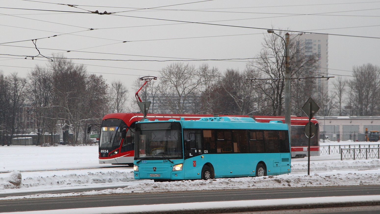 Санкт-Петербург, ЛиАЗ-4292.60 (1-2-1) № 5214