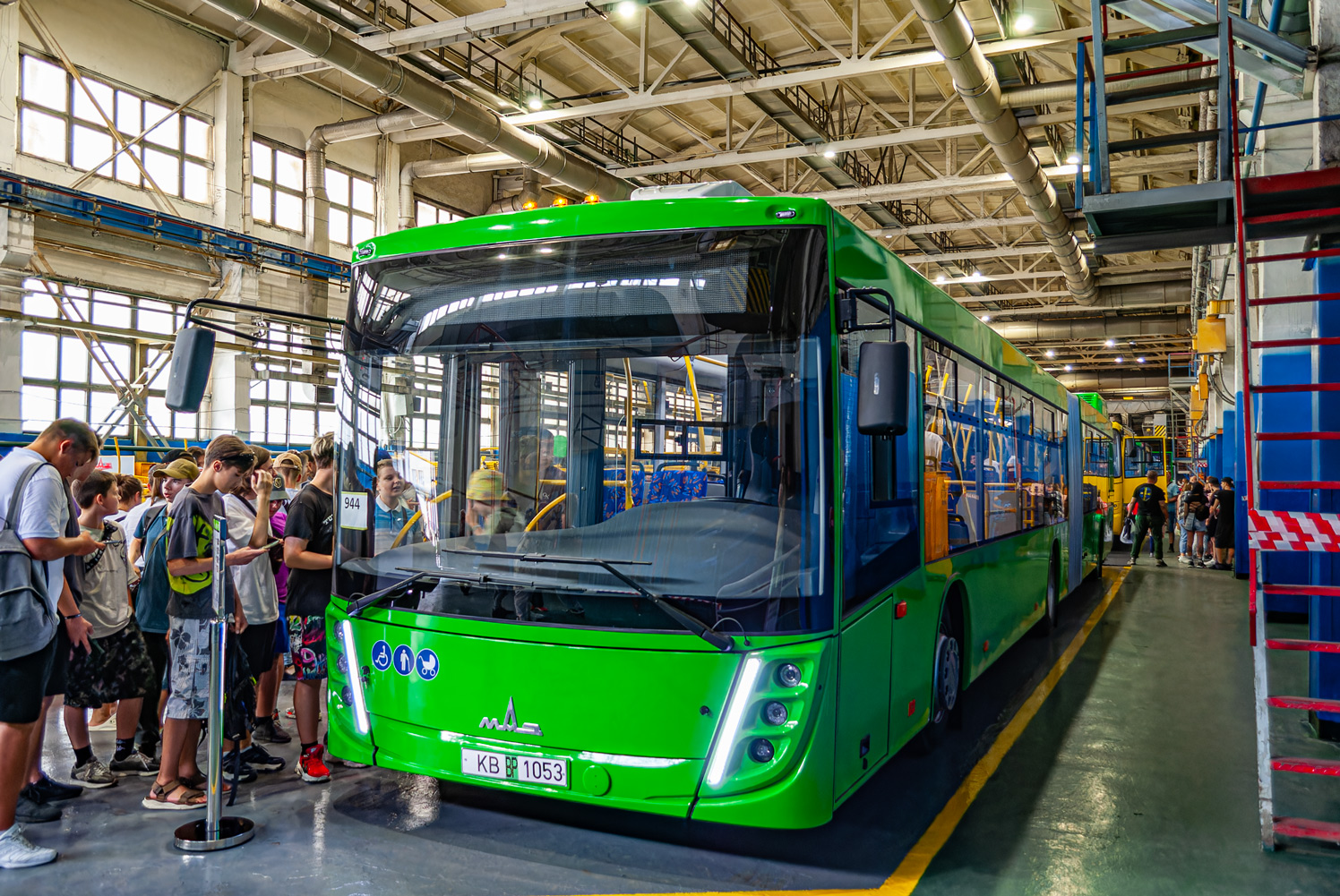 Minsk, MAZ-216.047 Nr. КВ ВР 1053; Minsk — New buses OAO "MAZ"