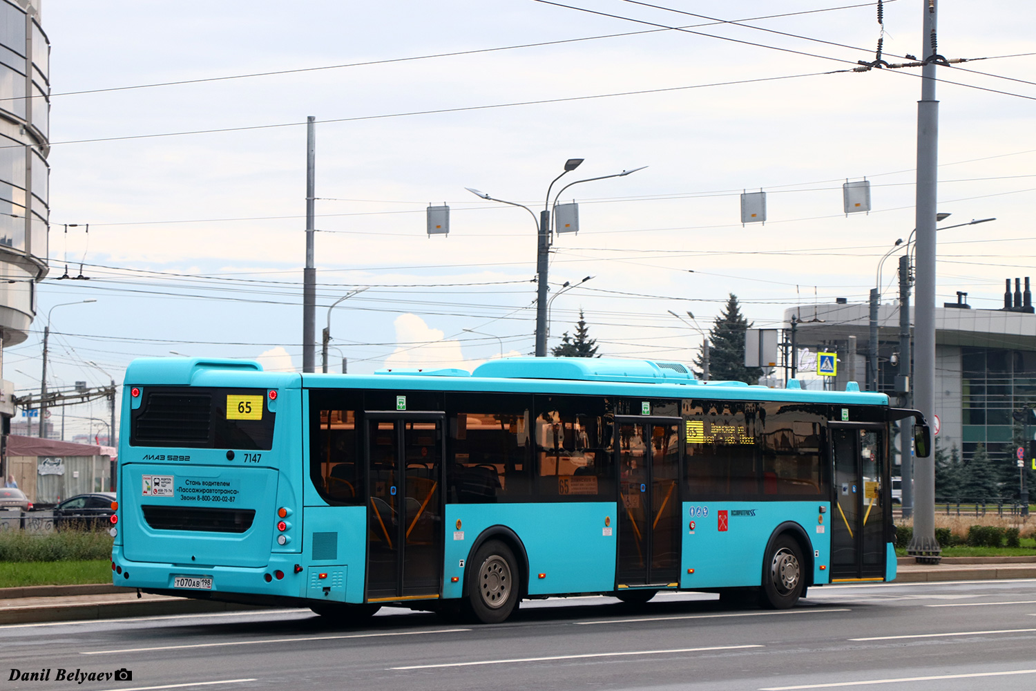 Санкт-Петербург, ЛиАЗ-5292.65 № 7147