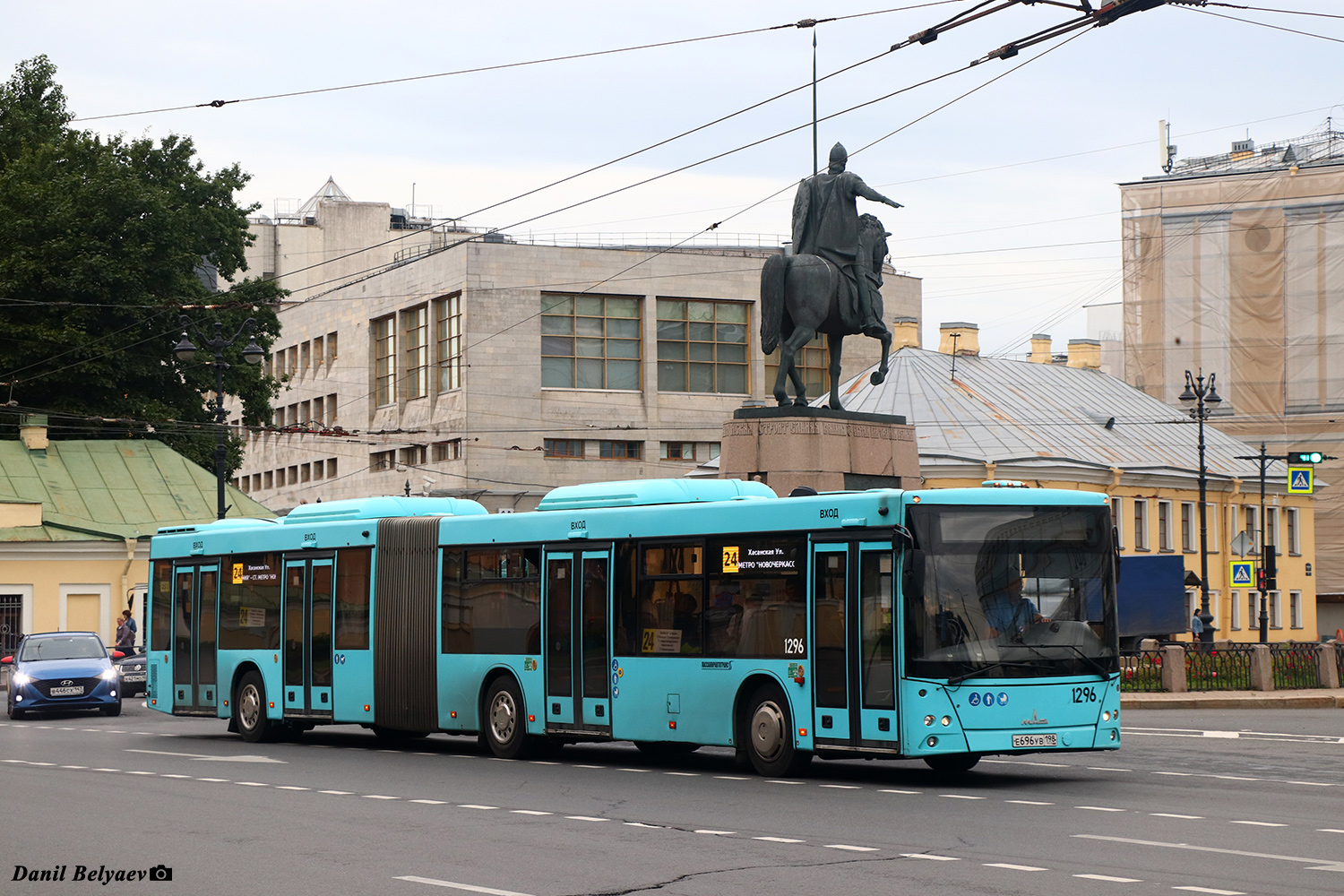 Санкт-Петербург, МАЗ-216.066 № 1296