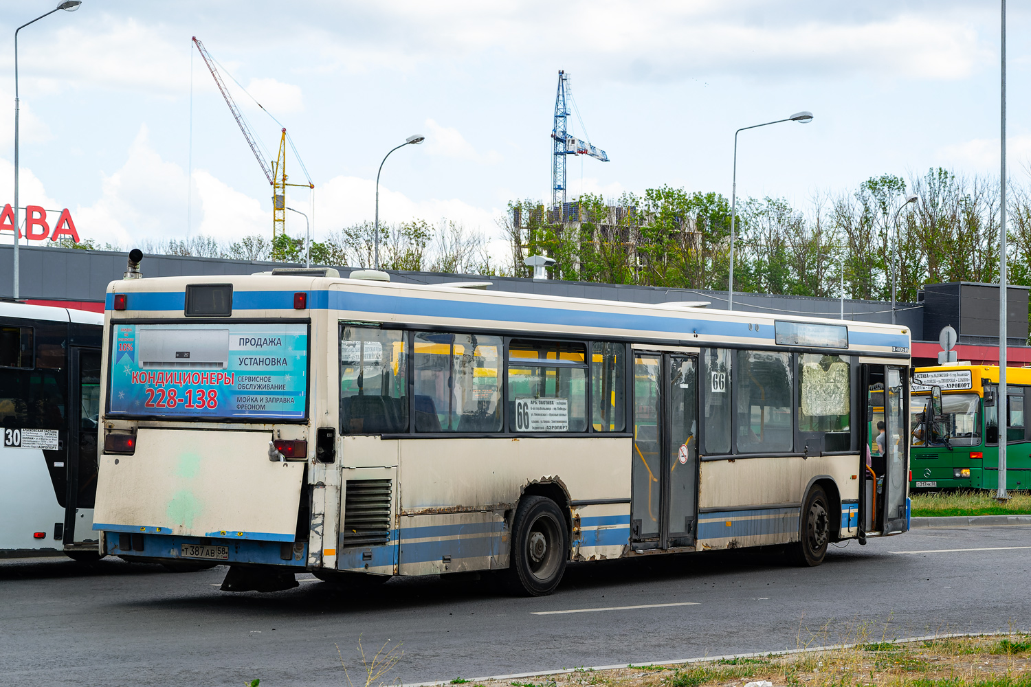 Пензенская область, Mercedes-Benz O405N2 № Т 387 АВ 58