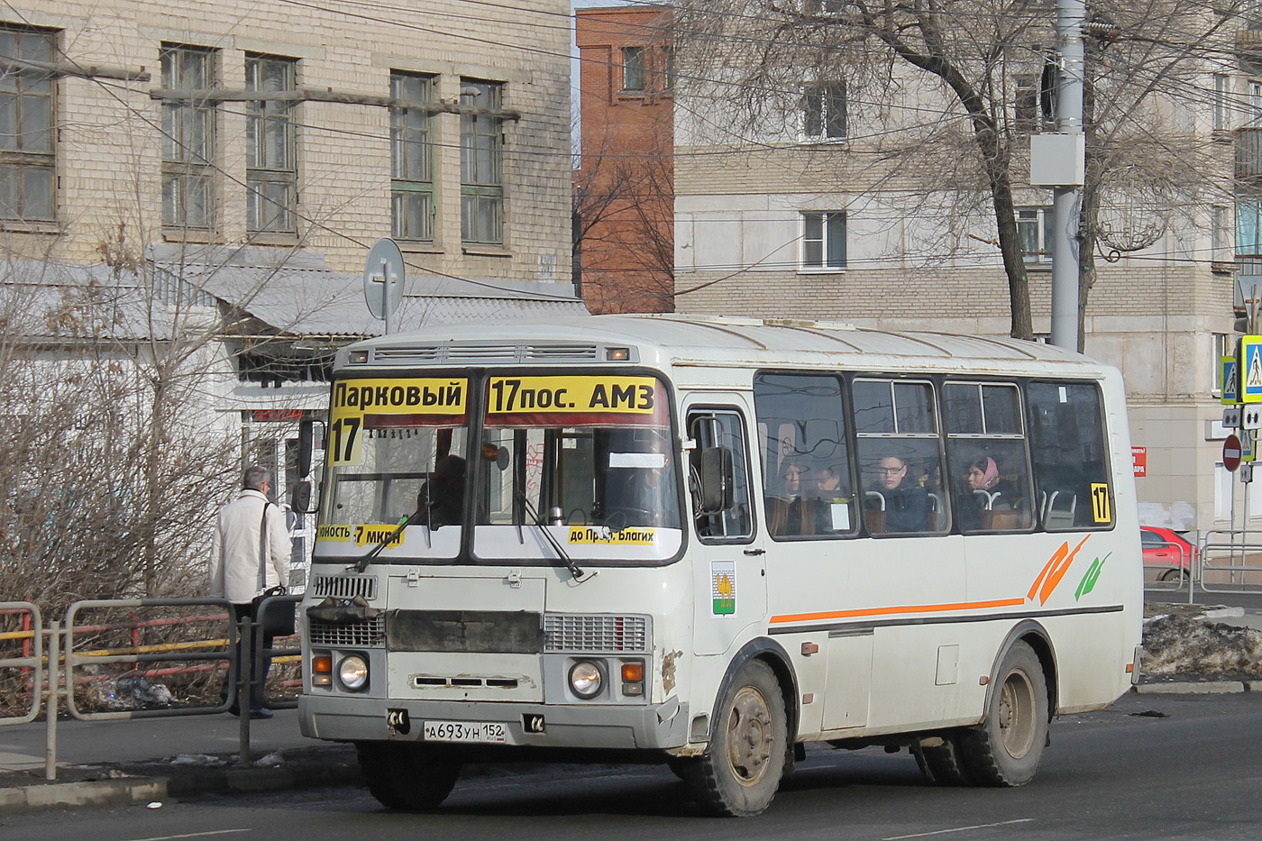 Челябинская область, ПАЗ-32054 № А 693 УН 152