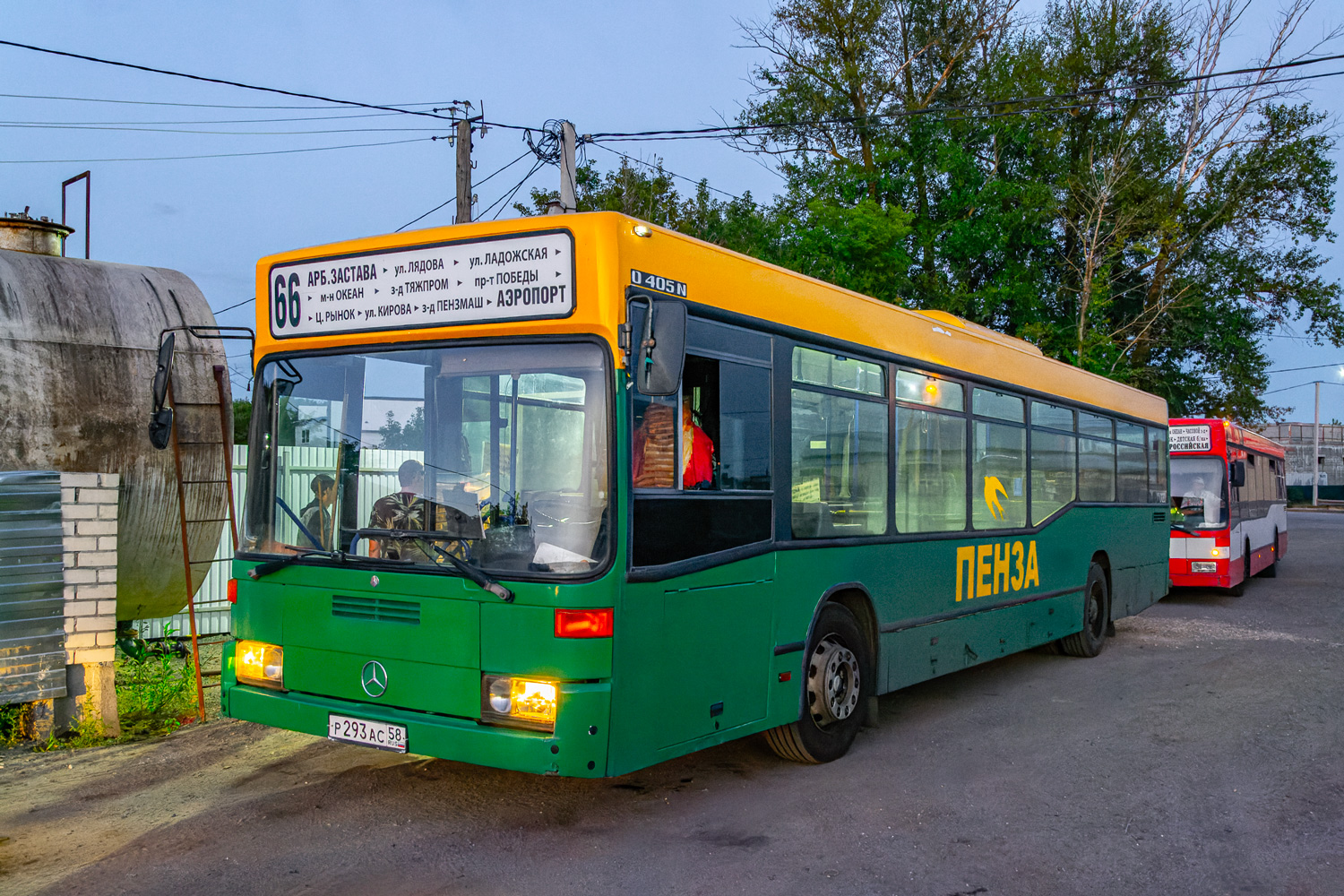 Пензенская область, Mercedes-Benz O405N2 № Р 293 АС 58