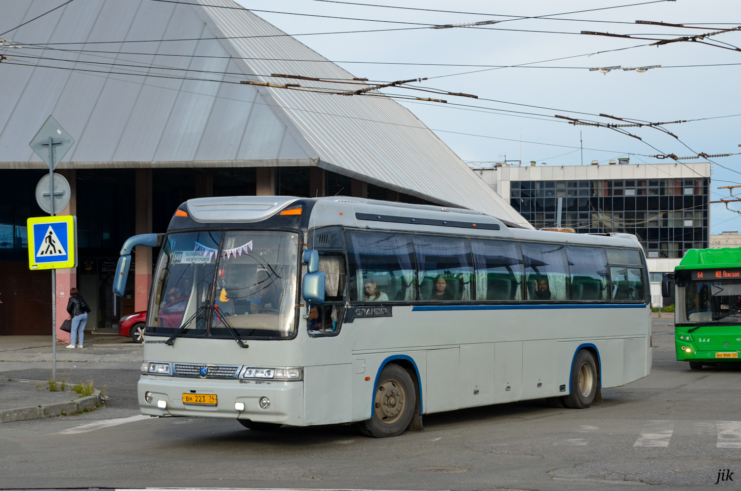 Челябинская область, Kia Granbird № ВН 223 74