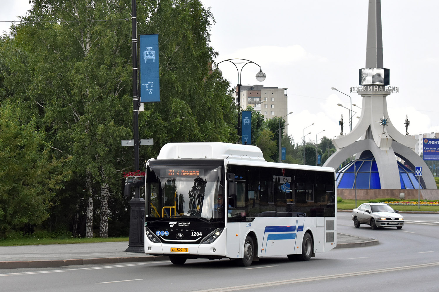 Тюменская область, Yutong ZK6890HGQ № 1204