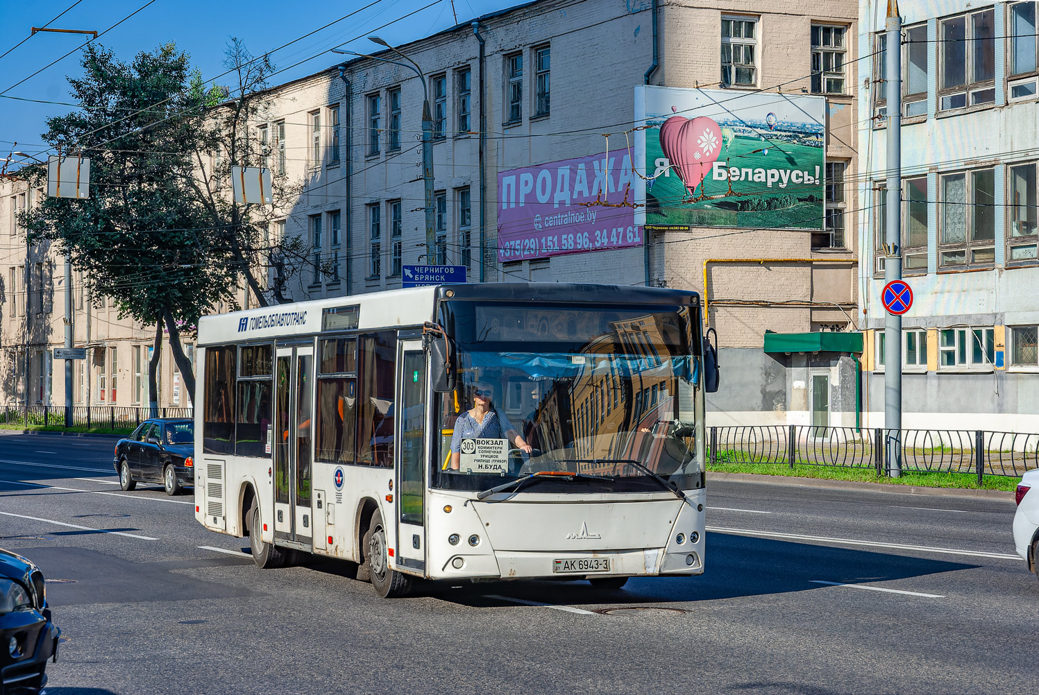 Гомельская область, МАЗ-206.063 № 036994