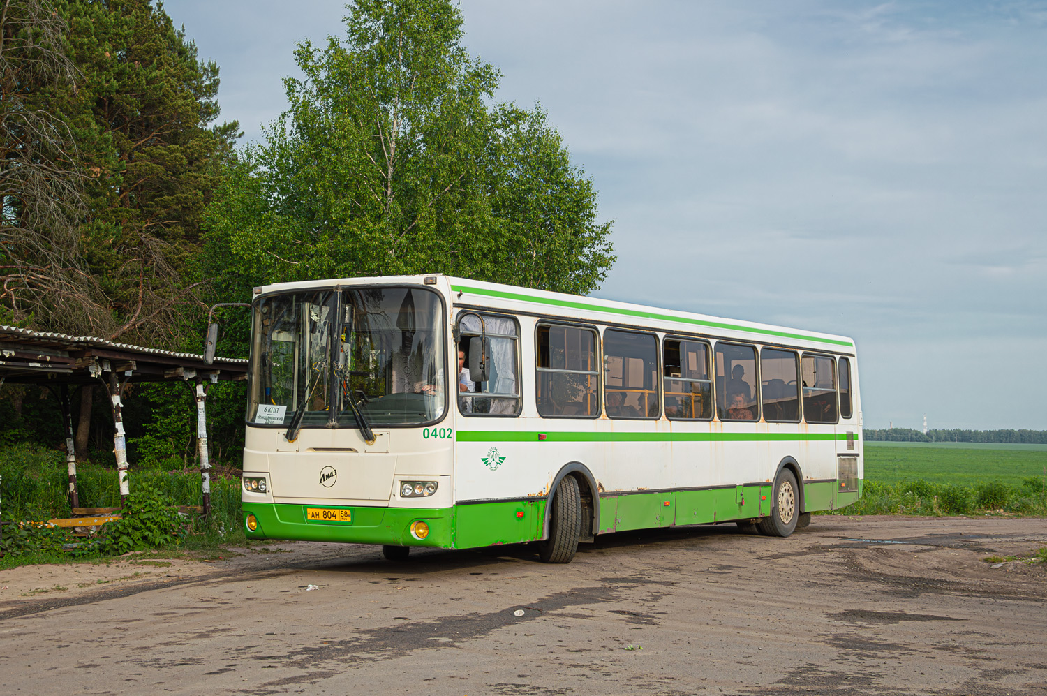 Penza region, LiAZ-5256.46 č. 402