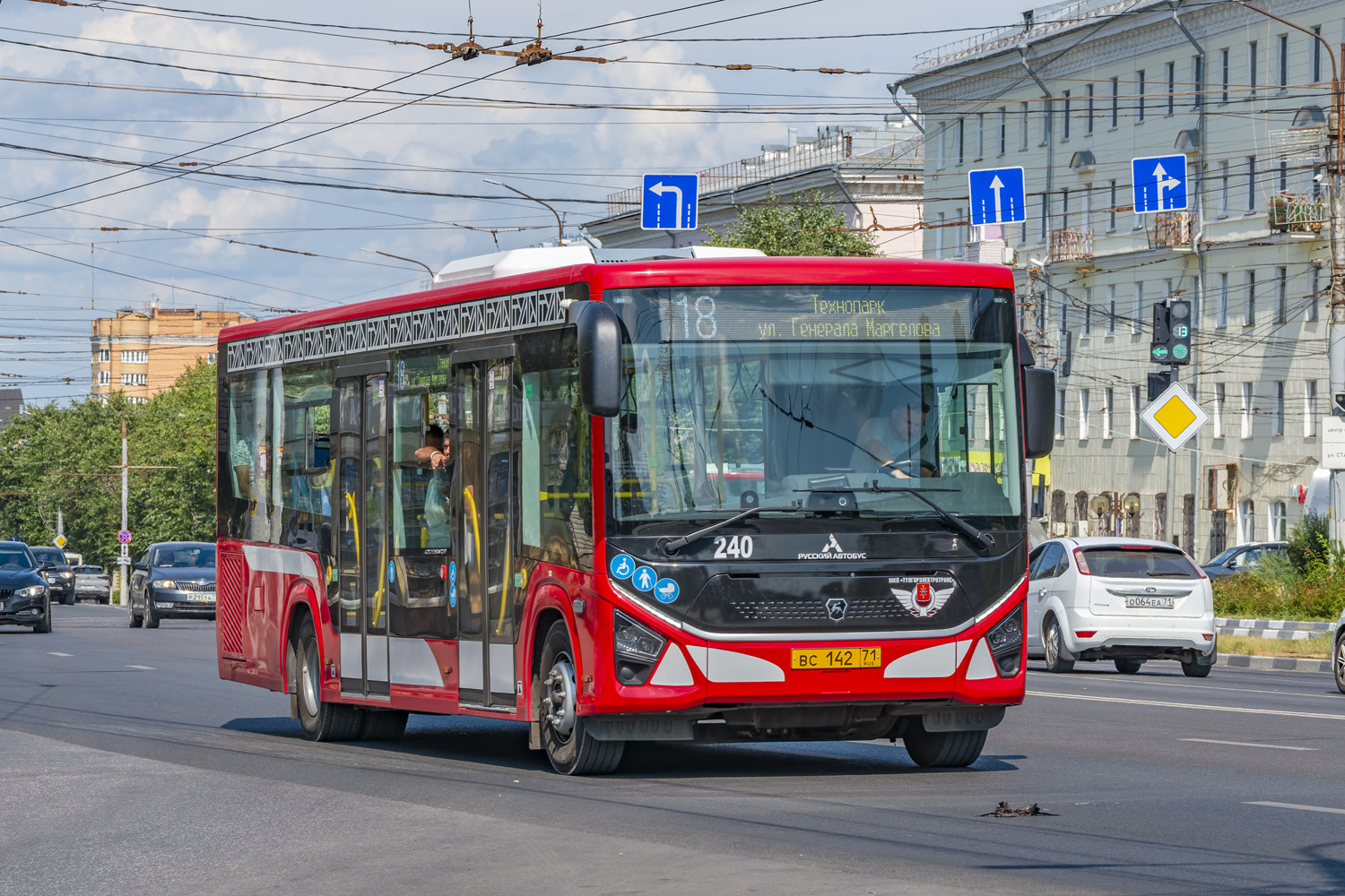 Тульская область, ПАЗ-422320-04 "Citymax 9" № 240