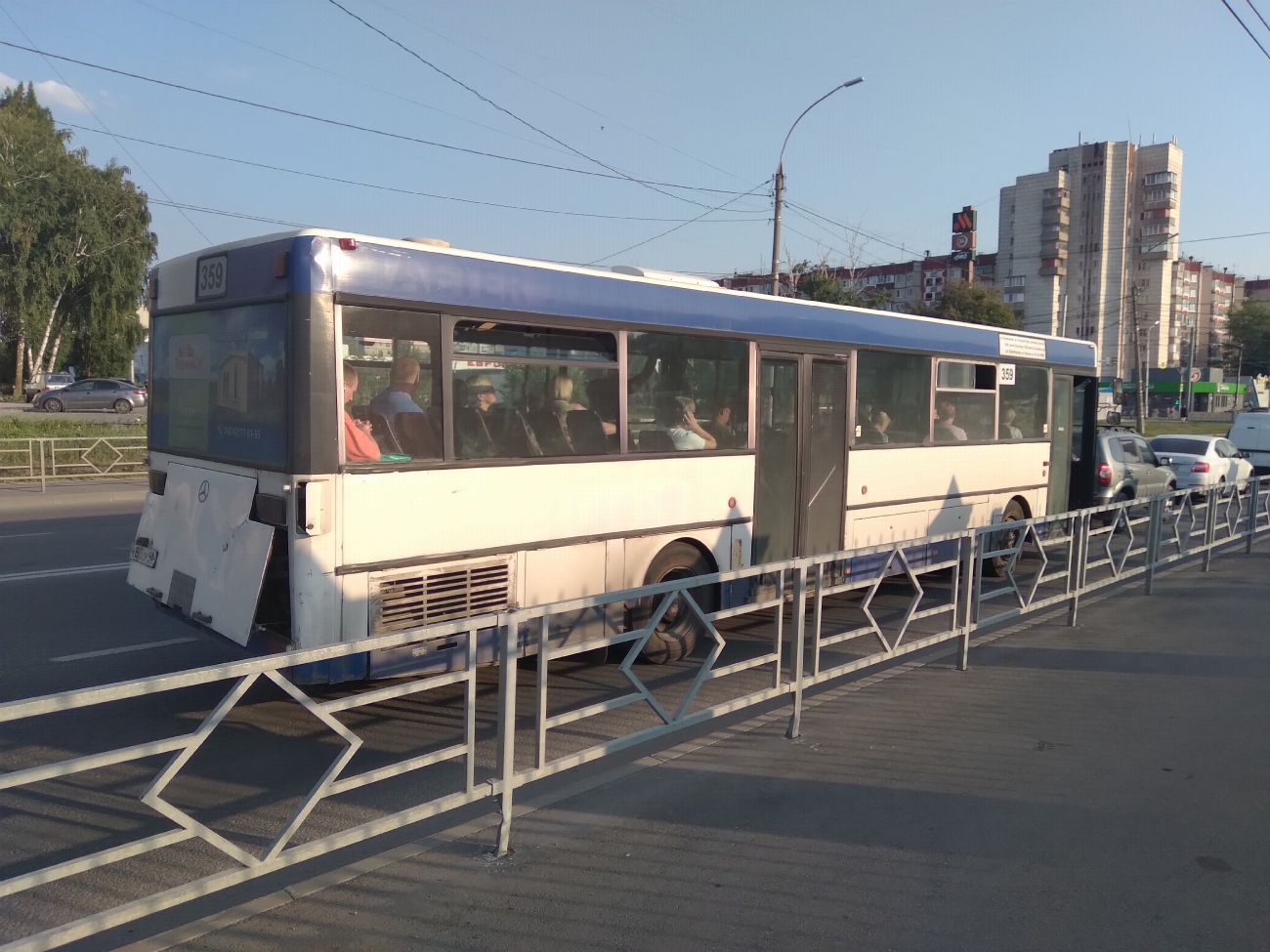 Липецкая область, Mercedes-Benz O405 № М 855 СР 48