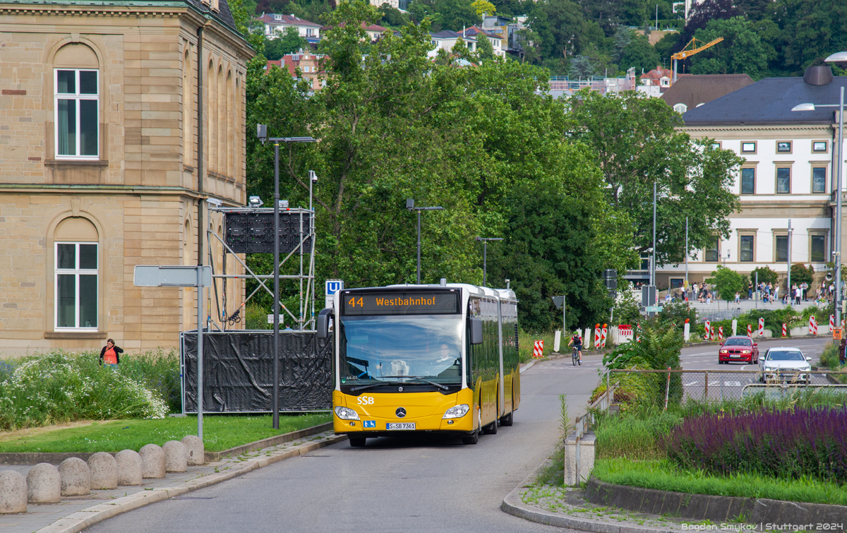 Баден-Вюртемберг, Mercedes-Benz Citaro C2 G № 7361