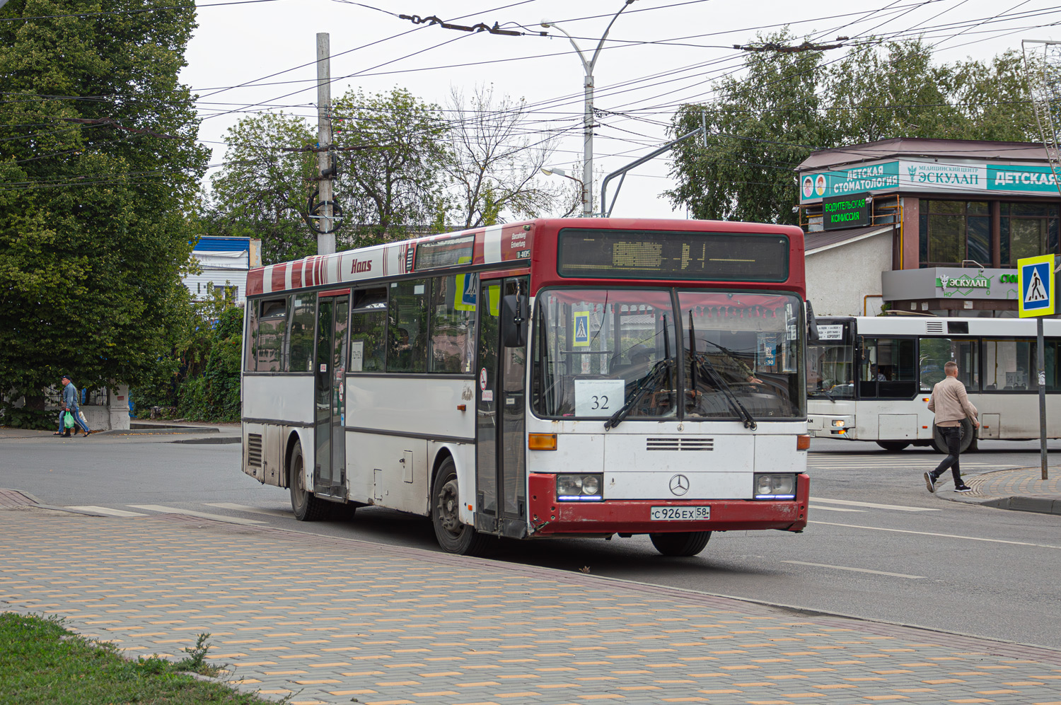 Пензенская область, Mercedes-Benz O405 № С 926 ЕХ 58