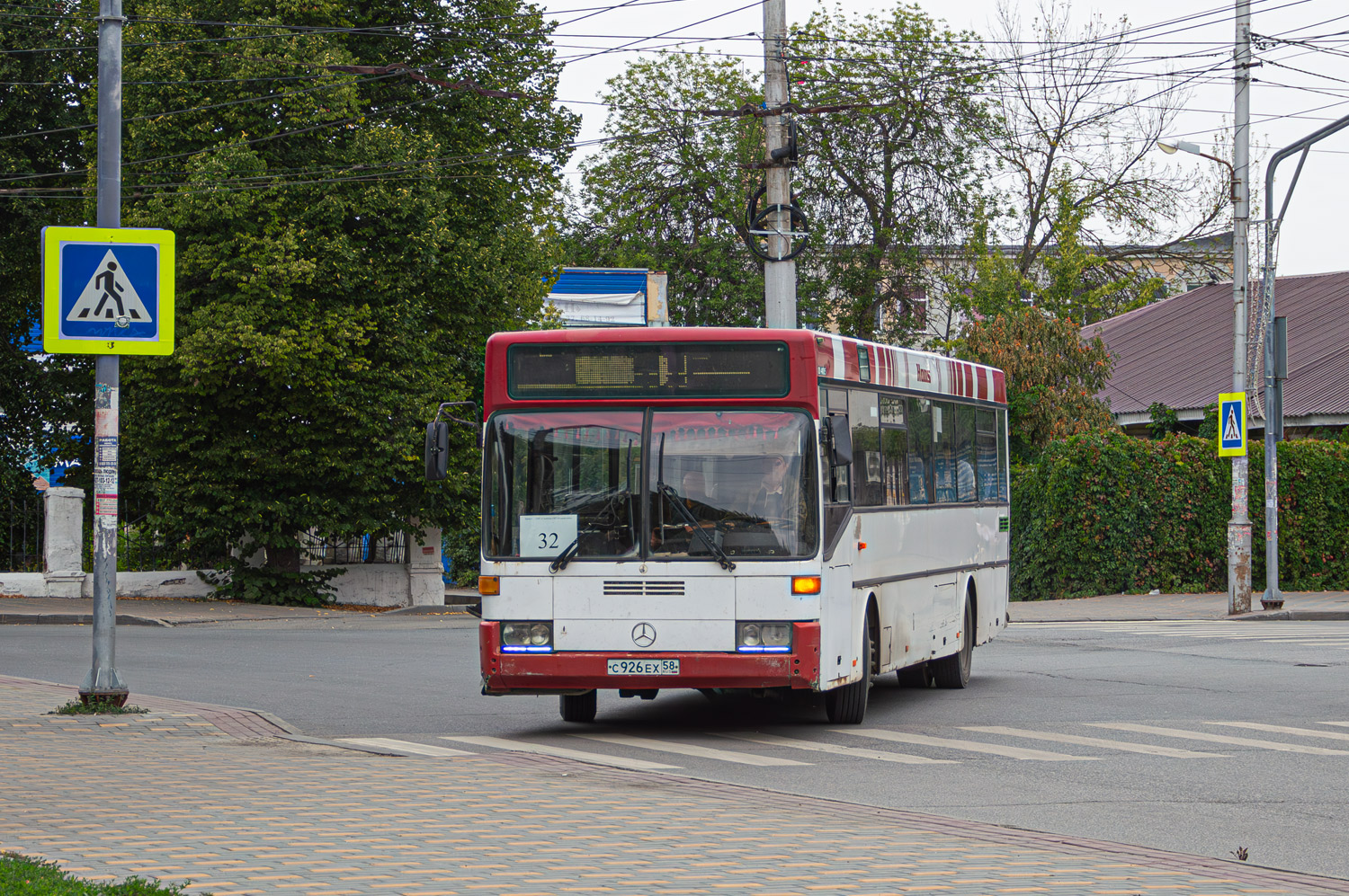 Пензенская область, Mercedes-Benz O405 № С 926 ЕХ 58