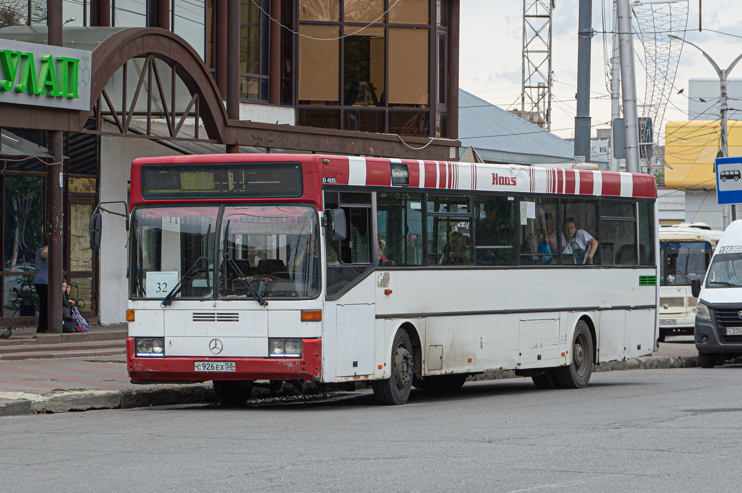 Пензенская область, Mercedes-Benz O405 № С 926 ЕХ 58