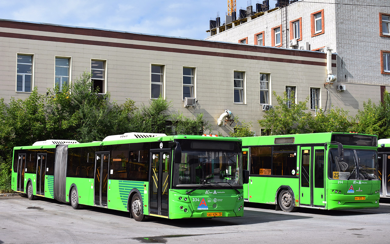 Tumen region, LiAZ-6213.65 Nr. 334; Tumen region — Buses organizations