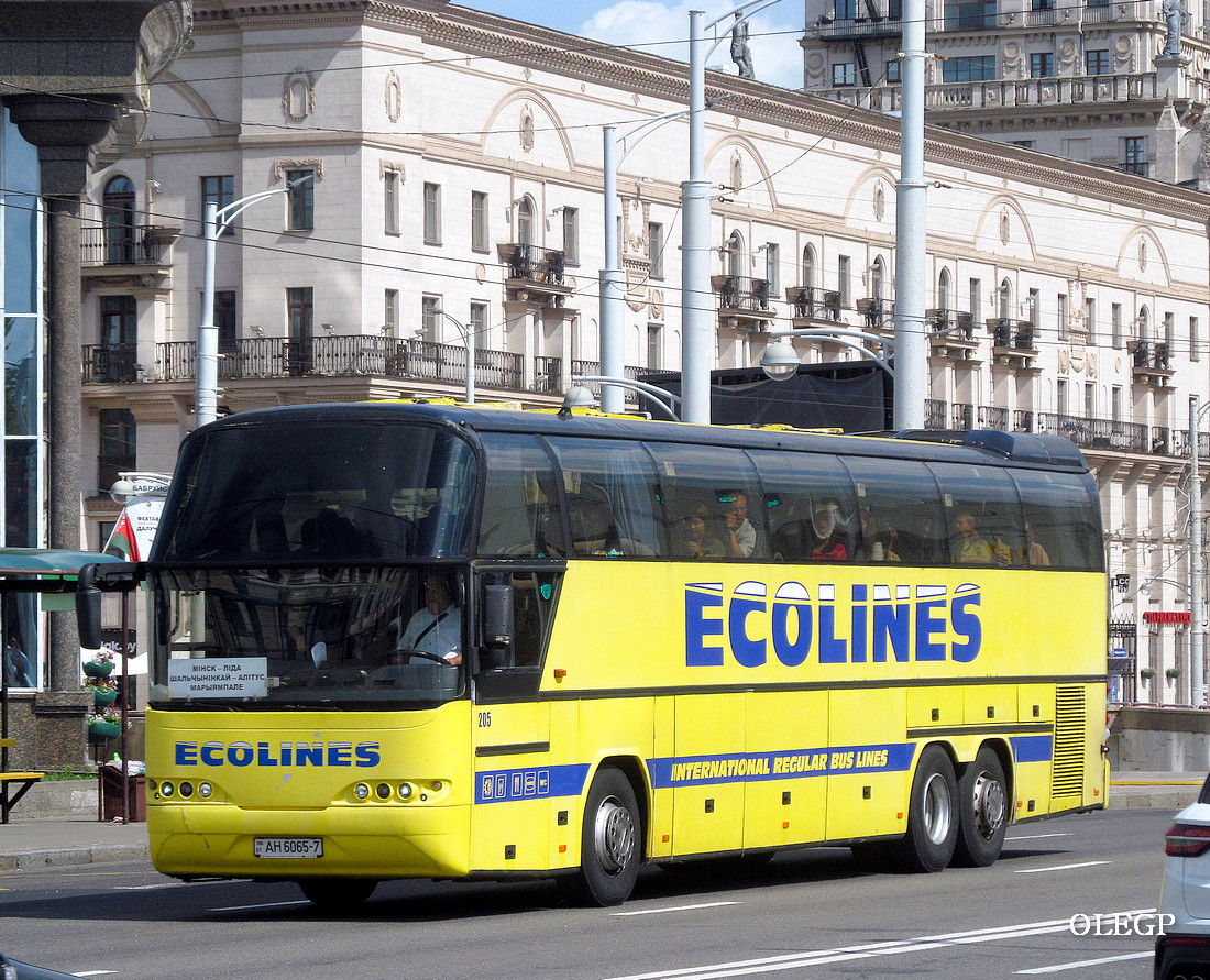 Минск, Neoplan N116/3HL Cityliner № 205
