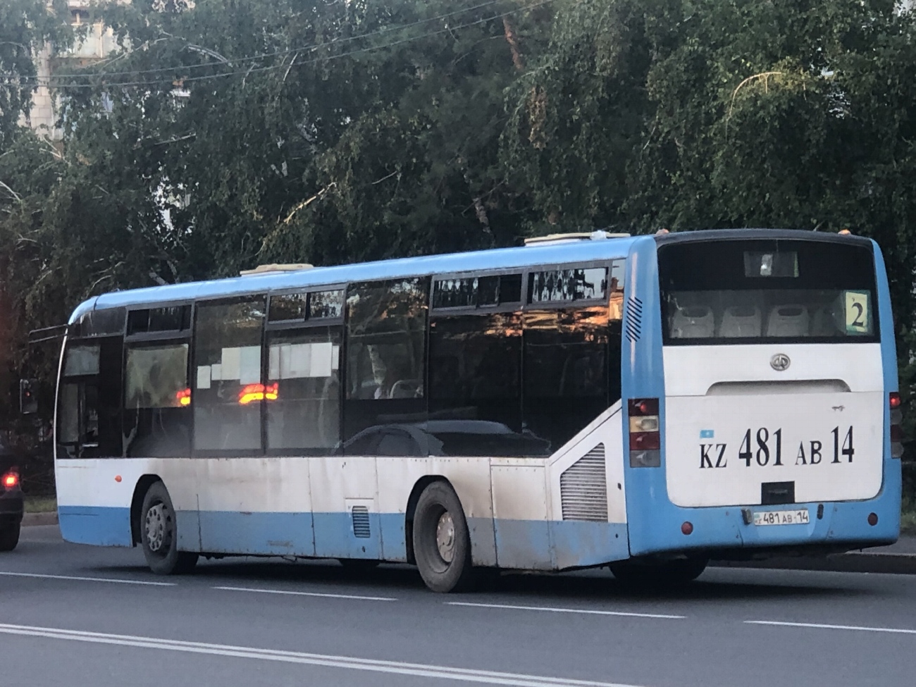 Павлодарская область, Zonda YCK6128HC № 481 AB 14