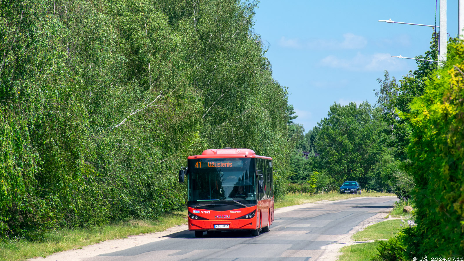 Литва, Anadolu Isuzu Citibus (Yeni) № V7023