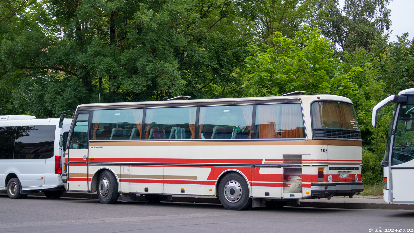 Λιθουανία, Setra S210H # 106; Λιθουανία — Dainų šventė 2024 "Kad giria žaliuotų"