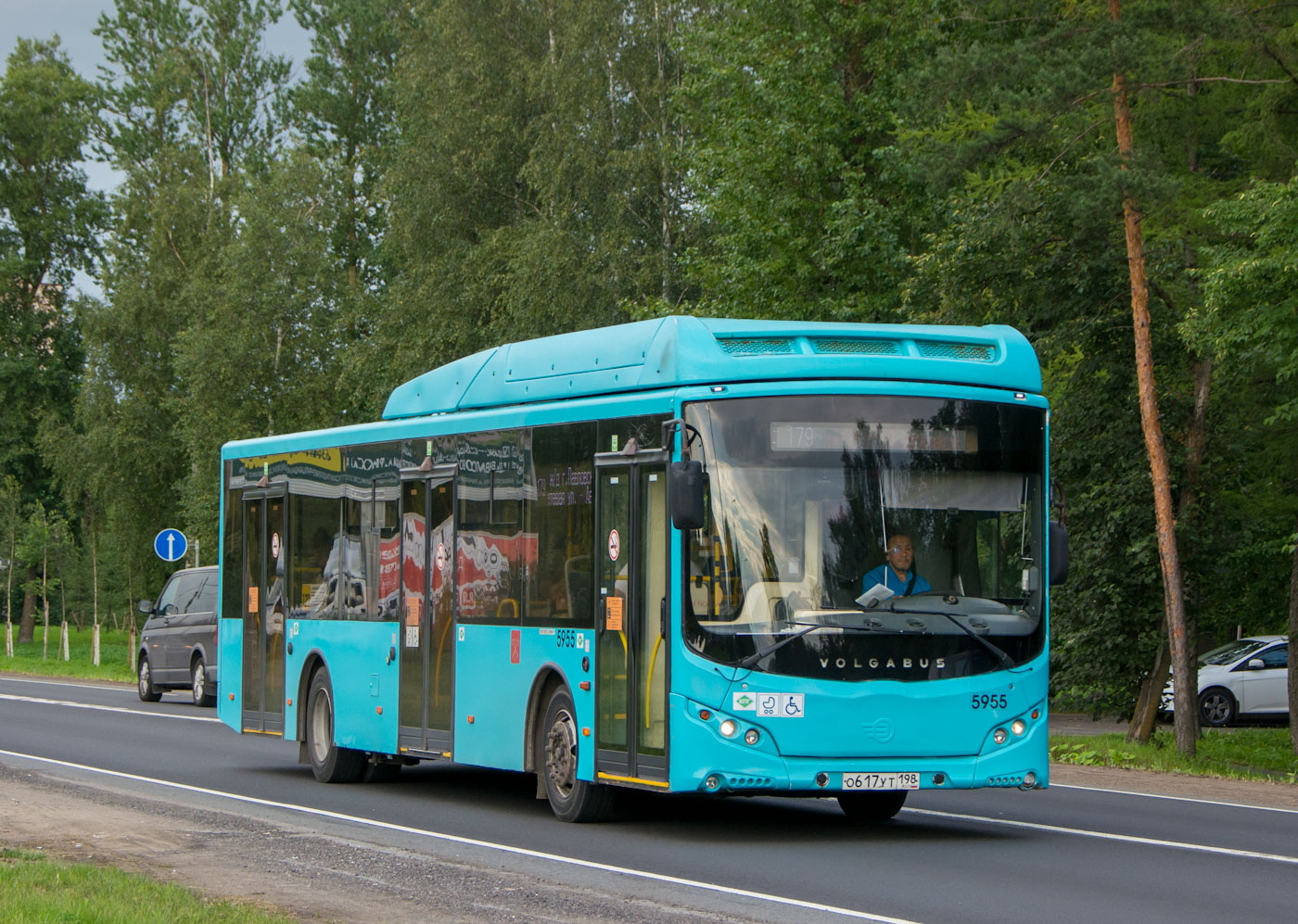 Санкт-Петербург, Volgabus-5270.G2 (CNG) № 5955