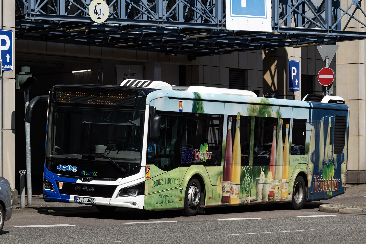 Саар, MAN 12C Lion's City 12 NL330 EfficientHybrid № 608