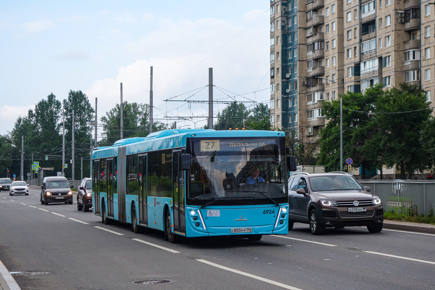 Санкт-Петербург, МАЗ-216.047 № 6924