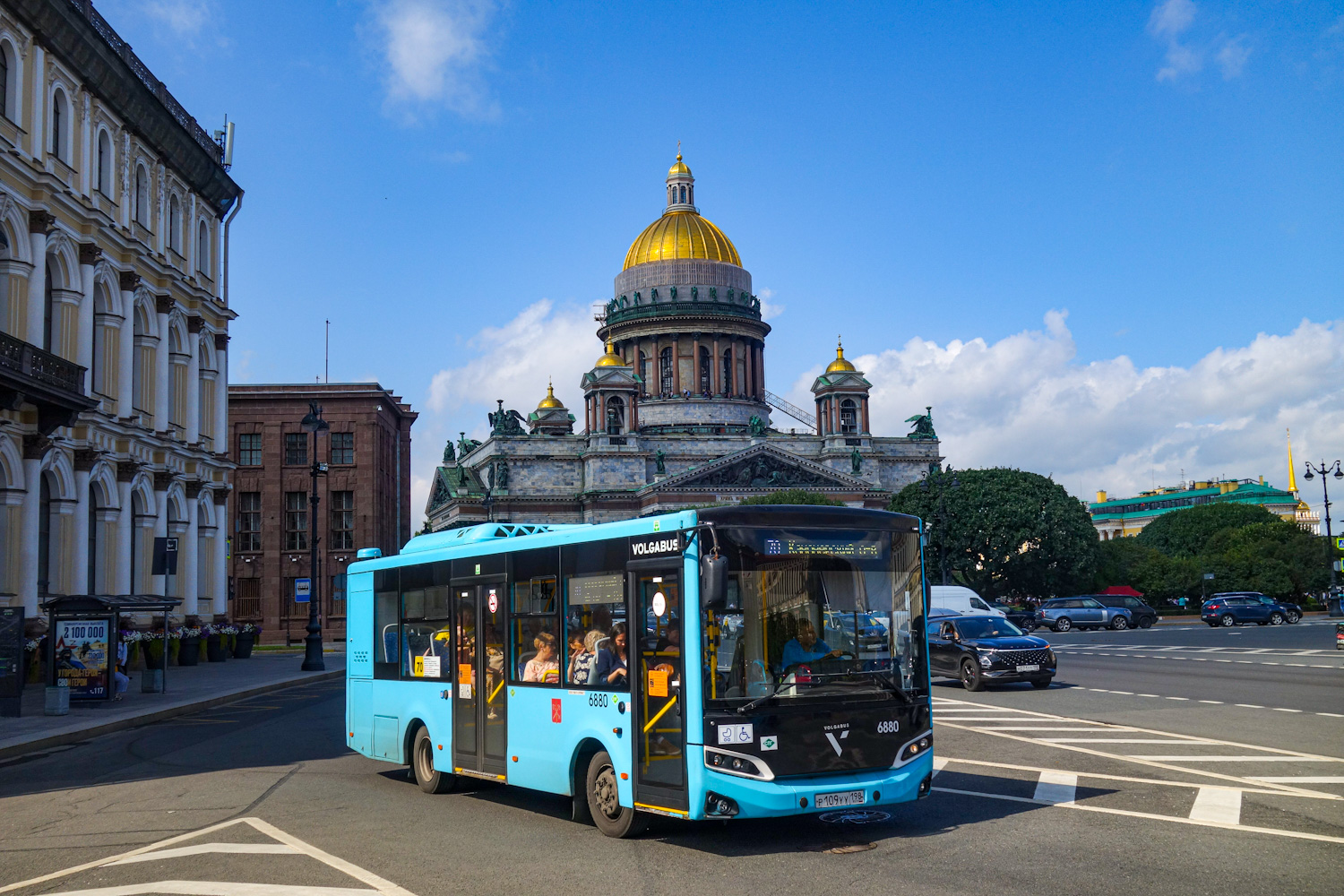 Санкт-Петербург, Volgabus-4298.G4 (LNG) № 6880