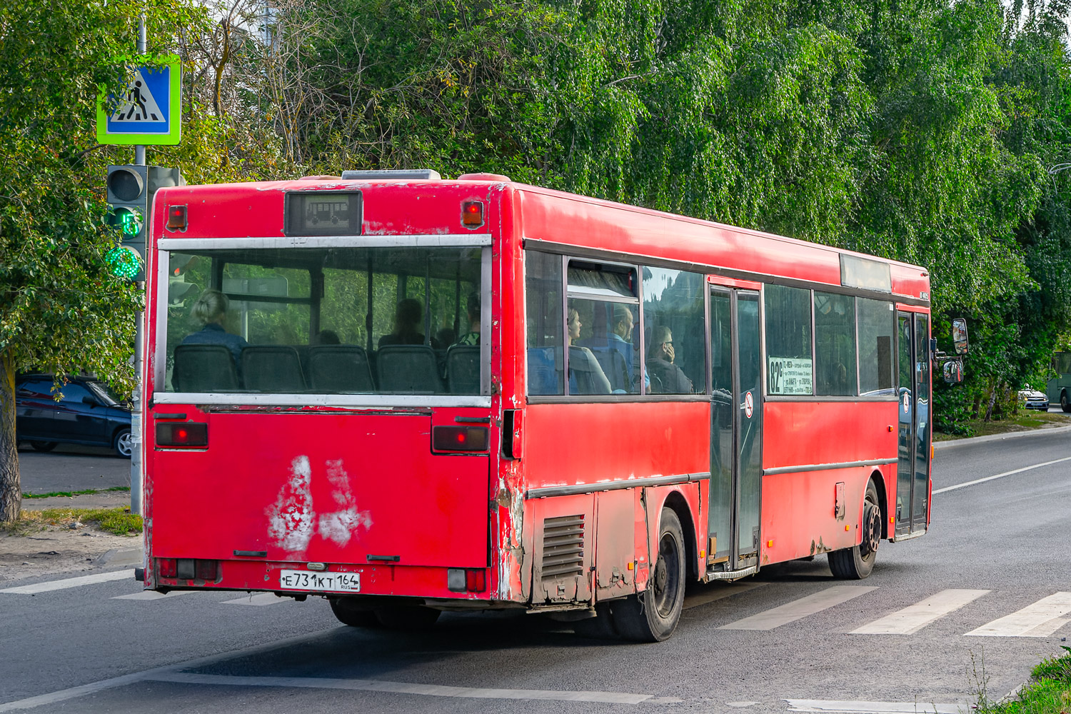 Penzai terület, Mercedes-Benz O405 sz.: Е 731 КТ 164