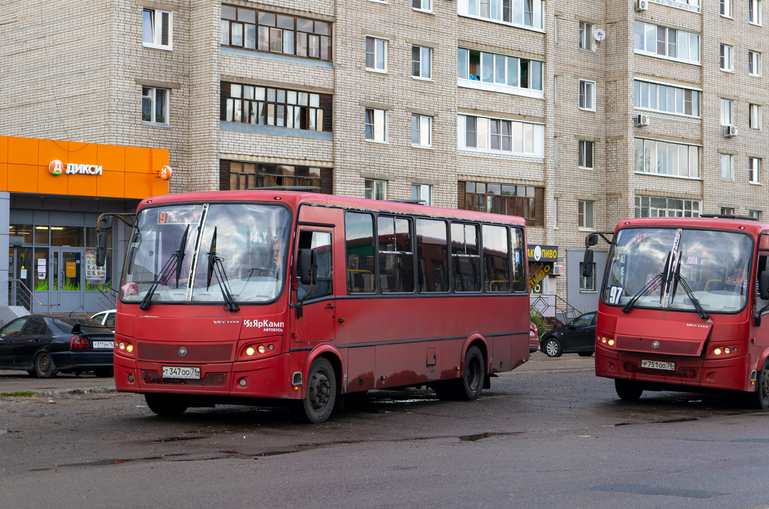 Ярославская область, ПАЗ-320412-04 "Вектор" № Т 347 ОО 76