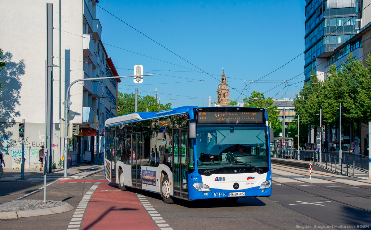 Баден-Вюртемберг, Mercedes-Benz Citaro C2 LE hybrid № 22