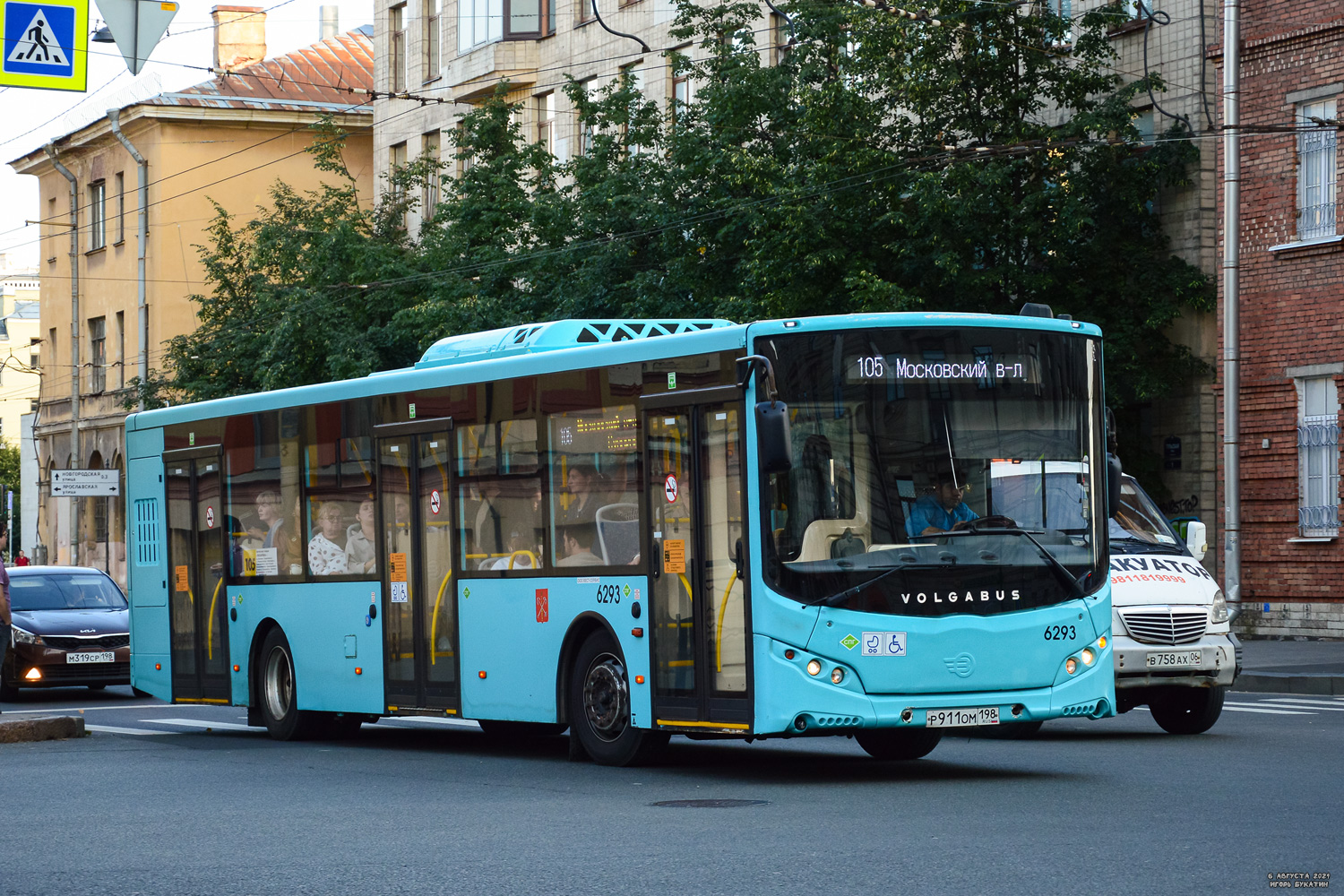 Санкт-Петербург, Volgabus-5270.G4 (LNG) № 6293