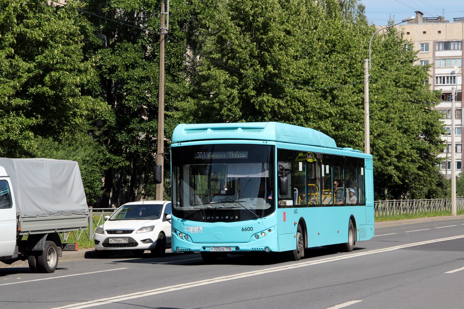 Санкт-Петербург, Volgabus-5270.G4 (CNG) № 6600