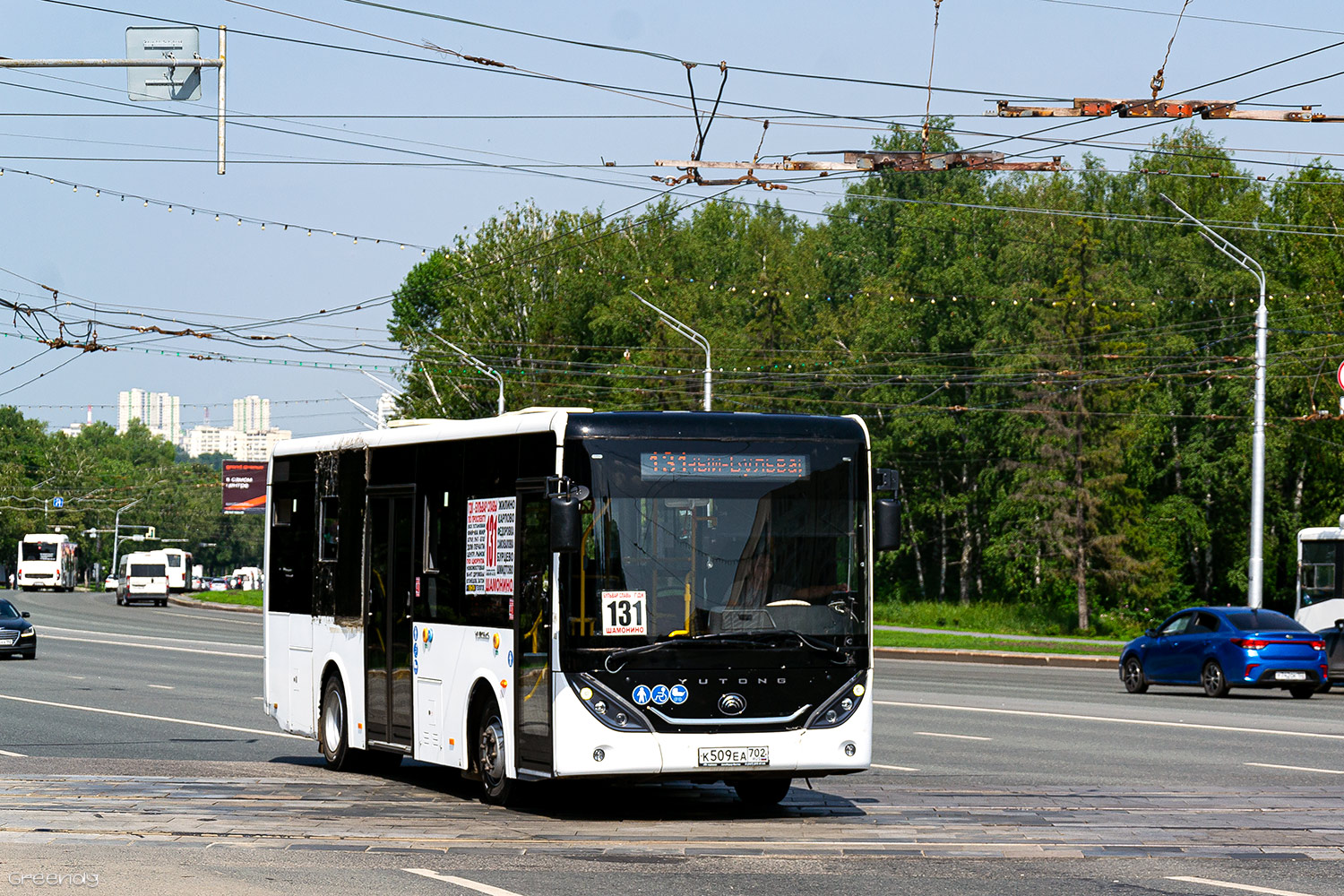 Башкортостан, Yutong ZK6890HGQ № К 509 ЕА 702