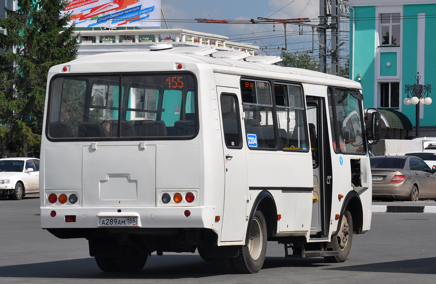 Омская область, ПАЗ-32053 № 2204