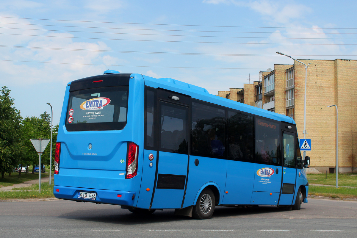 Литва, Feniksbus FBI II 83M-G № KTB 036