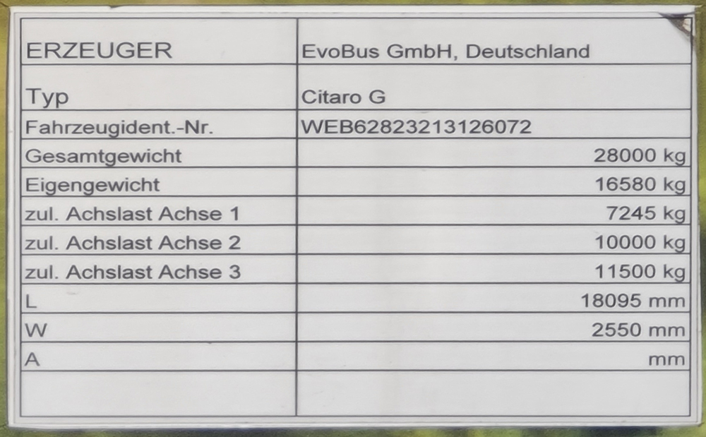 Австрия, Mercedes-Benz Citaro C2 G № WE 576 EC