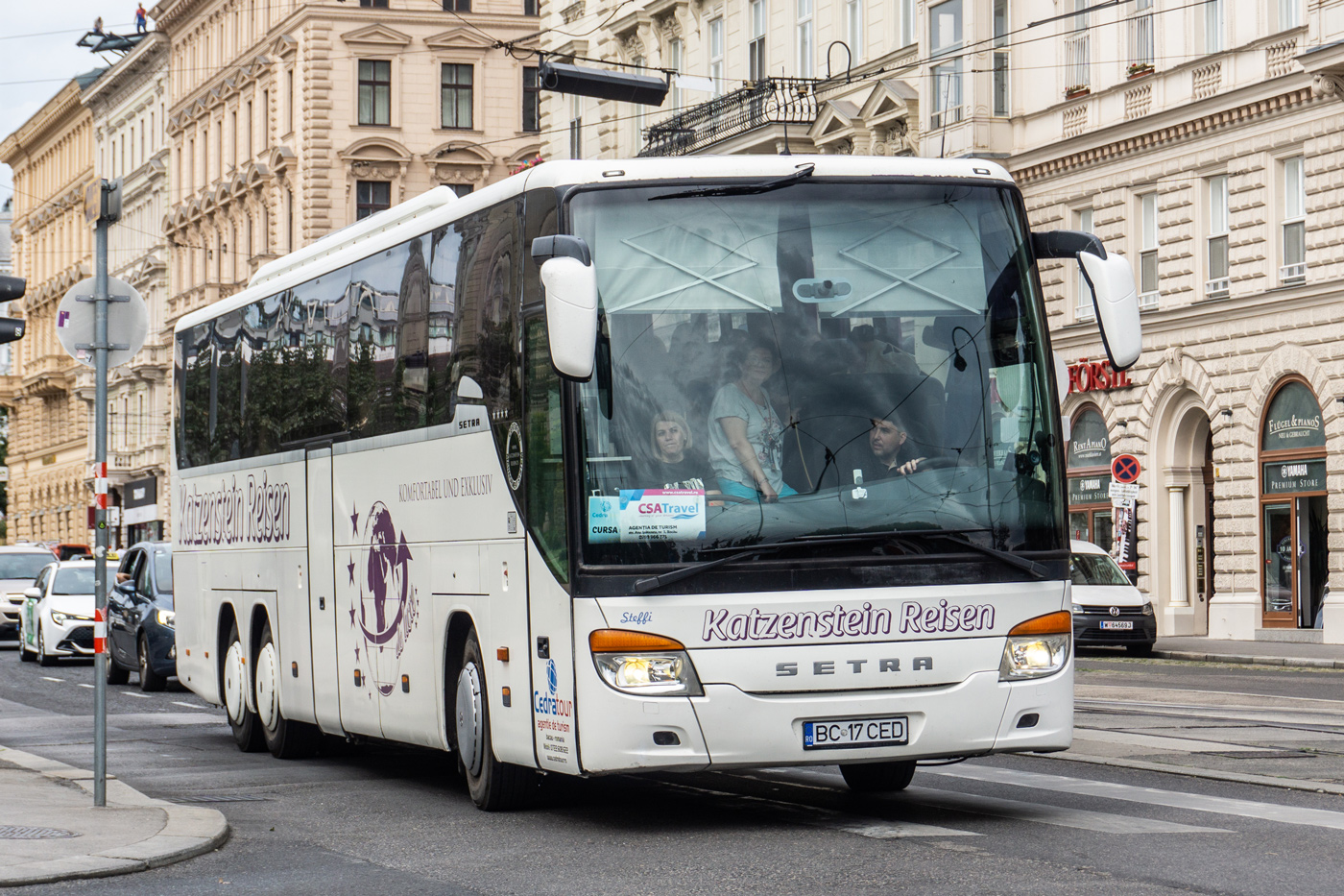 Румыния, Setra S417GT-HD № BC 17 CED Румыния, Setra S417GT-HD № BC 17 CED