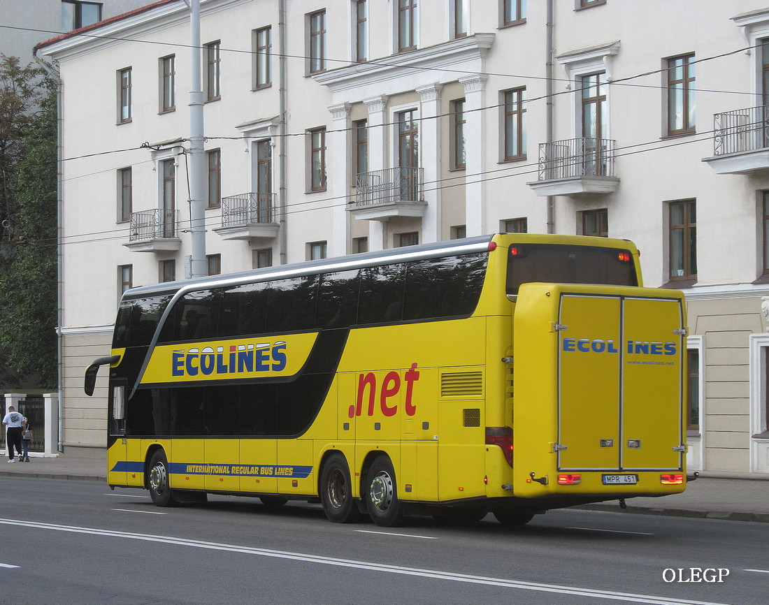 Литва, Setra S431DT № 325