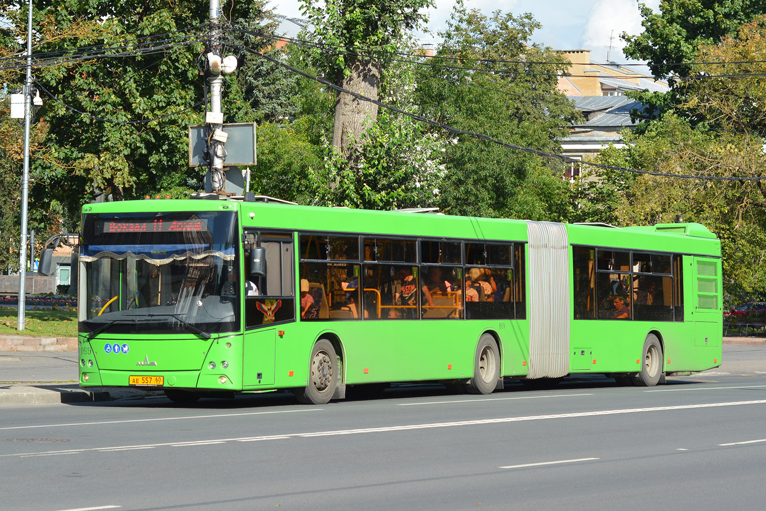 Pskov region, MAZ-216.066 № 169