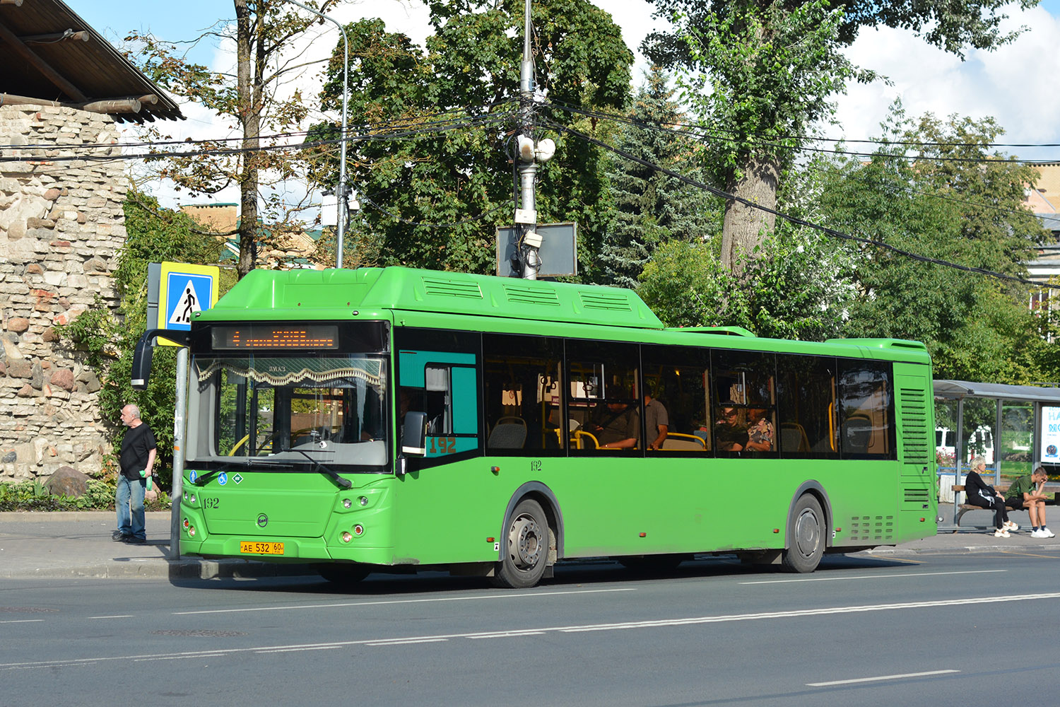 Псковская область, ЛиАЗ-5292.67 (CNG) № 192